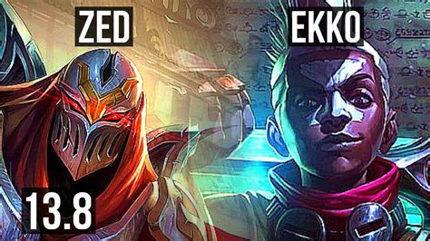 zed vs ekko|zed vs ekko jungle.